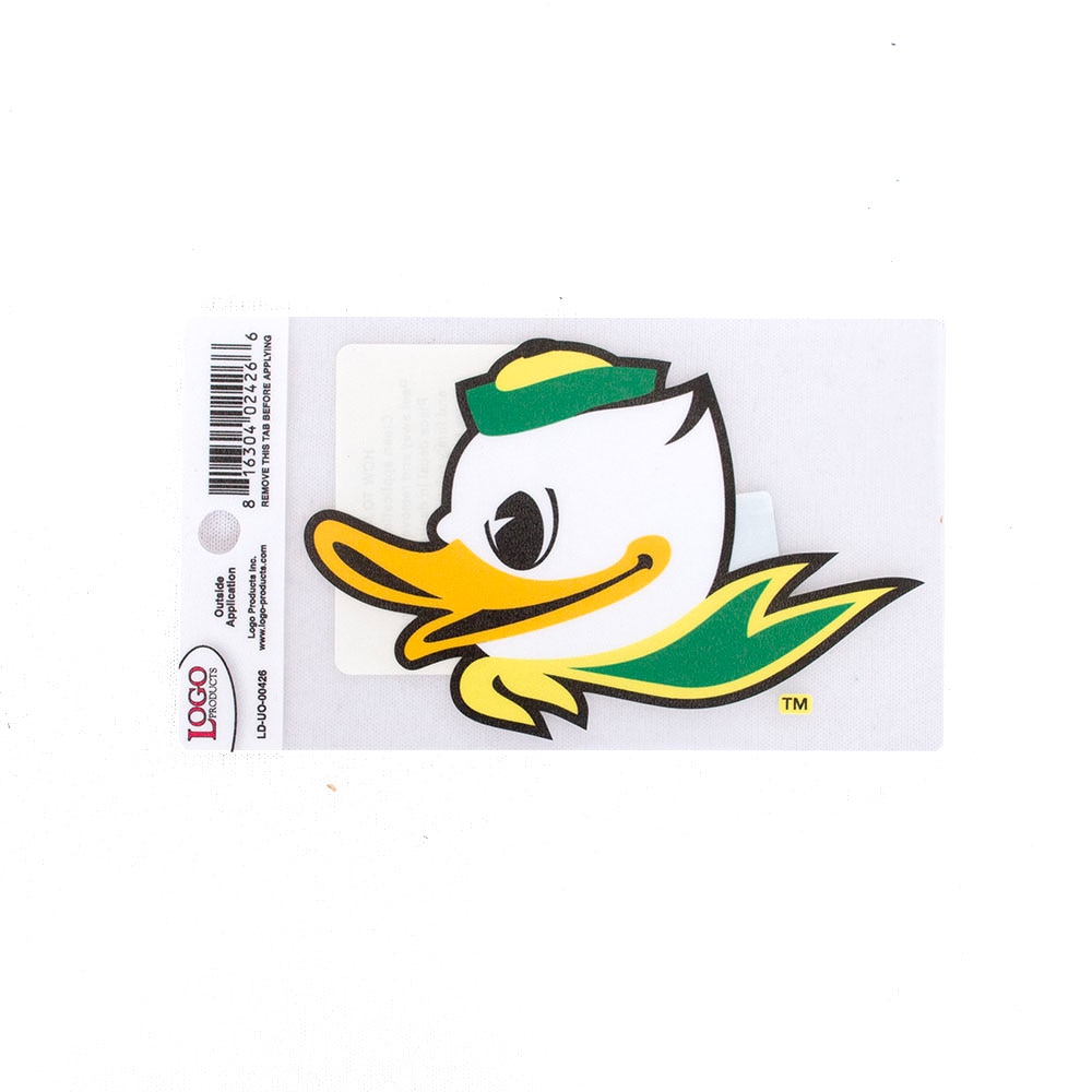 Fighting Duck, Decal - Outside Application, Home & Auto, 4", Logo Product, Full color, 863918